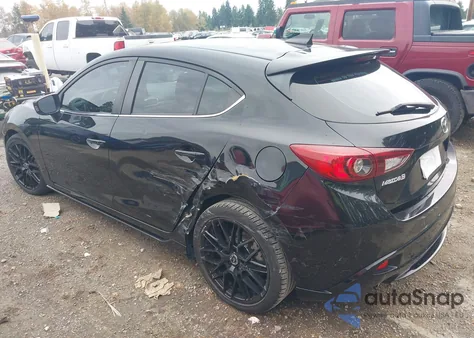 2016 Mazda Mazda3 I Touring z USA, uszkodzony, nr VIN JM1BM1M76G1325895